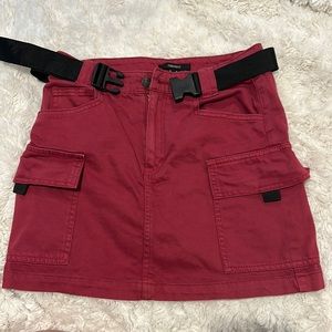 Forever 21 cargo skirt